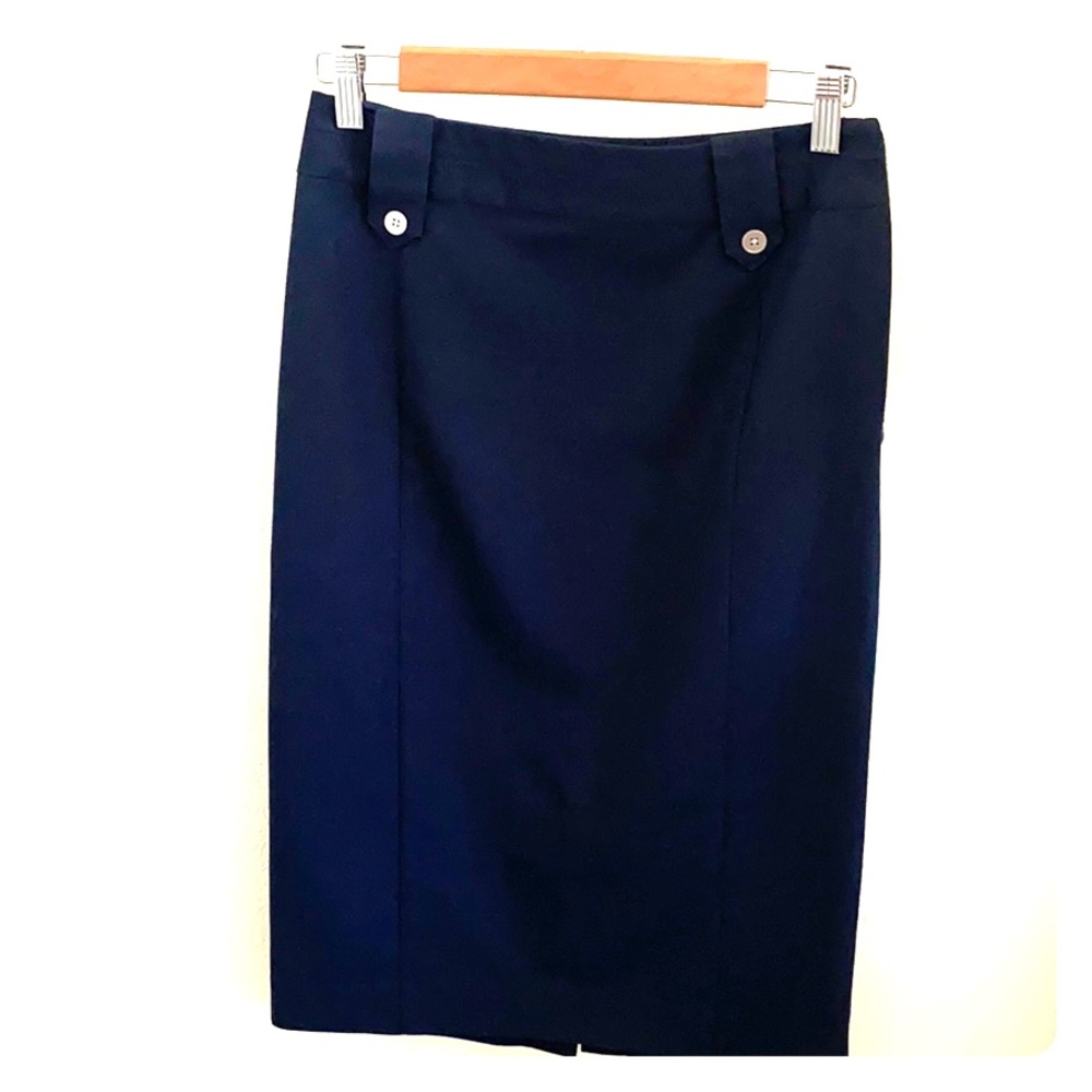 Banana Republic Navy pencil skirt